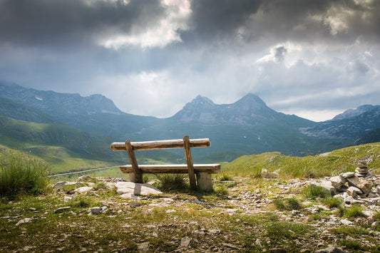 Bench on the peak