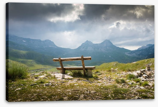 Bench on the peak