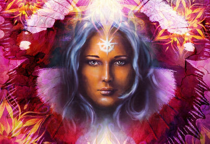 Butterfly wing goddess