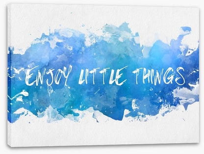Enjoy little things