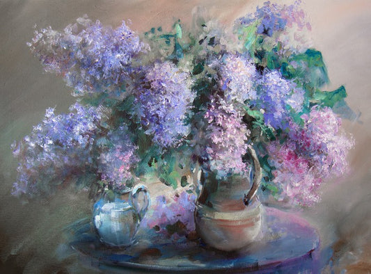 Lilac in the jugs