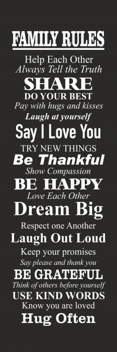 Family rules