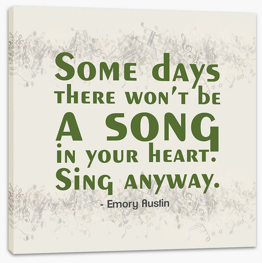 Sing anyway