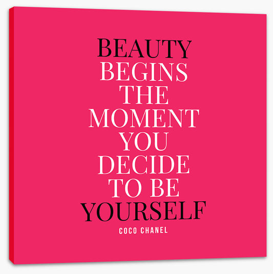 Beauty begins
