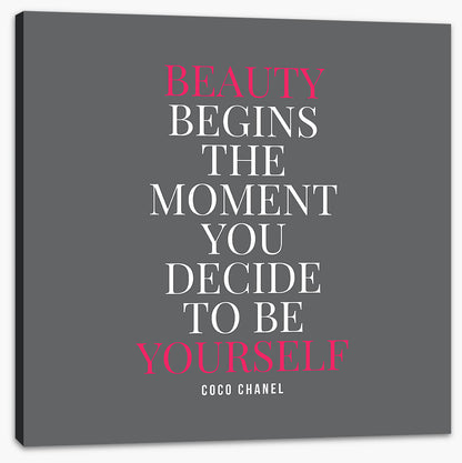 Beauty begins