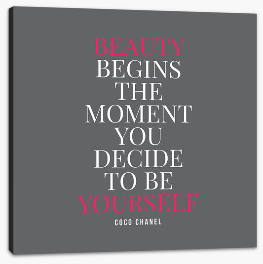 Beauty begins