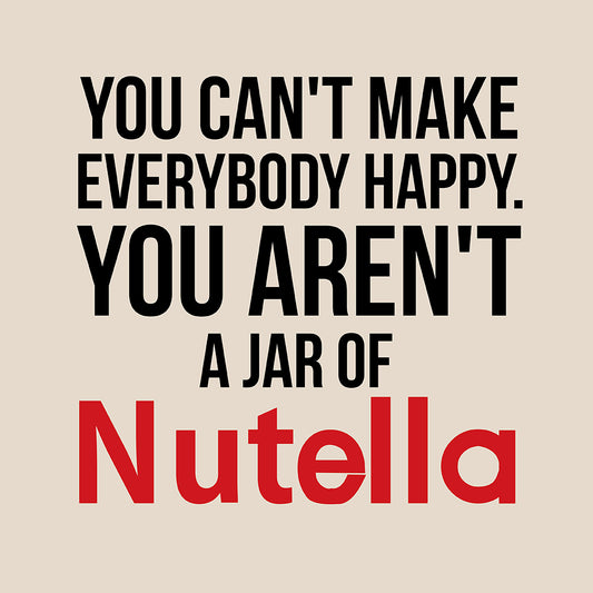 Jar of Nutella