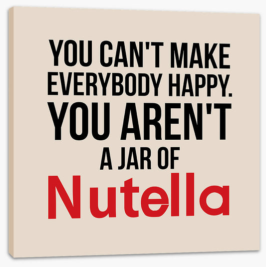 Jar of Nutella