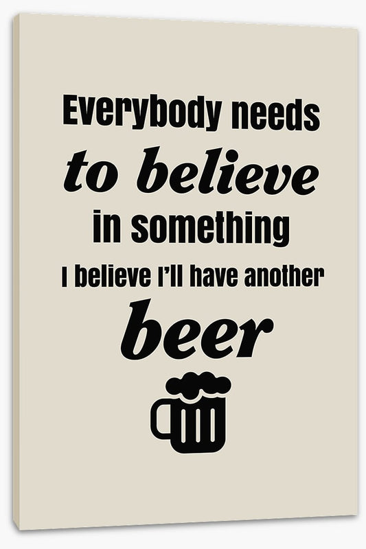 Believe in beer