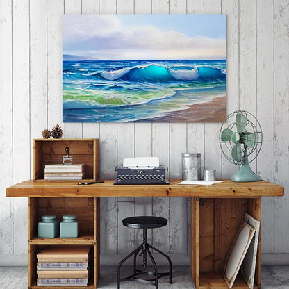 The turquoise wave