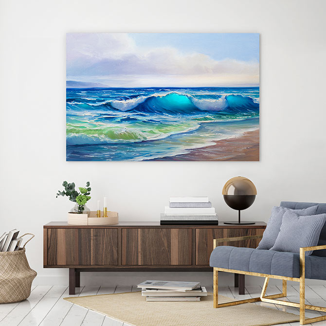 The turquoise wave