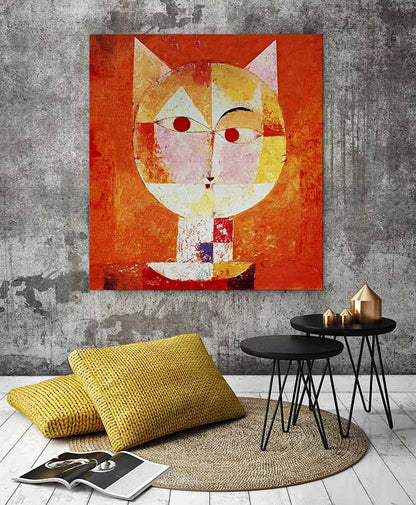 The orange cat