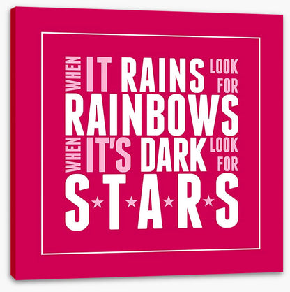 Rainbows and stars