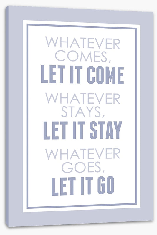 Let it go