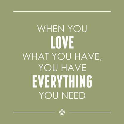 Everything you need