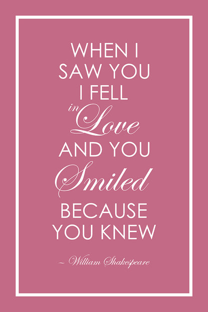 Because you knew