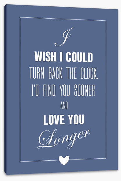 Love you longer