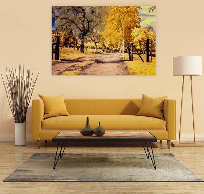 The yellow path