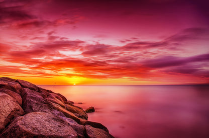 Carrum beach sunset