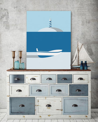The lighthouse boat