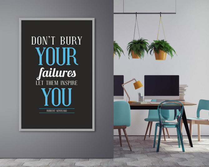 Don't bury your failures