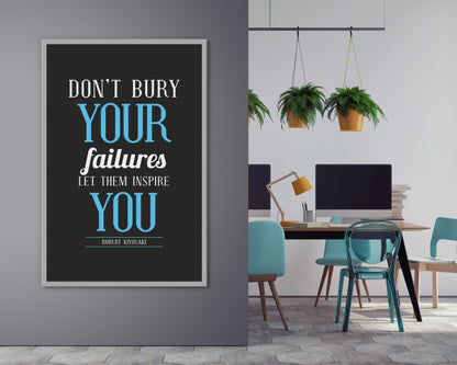 Don't bury your failures