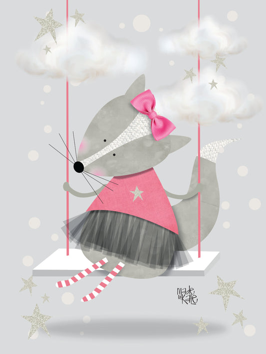 Pink fox swing