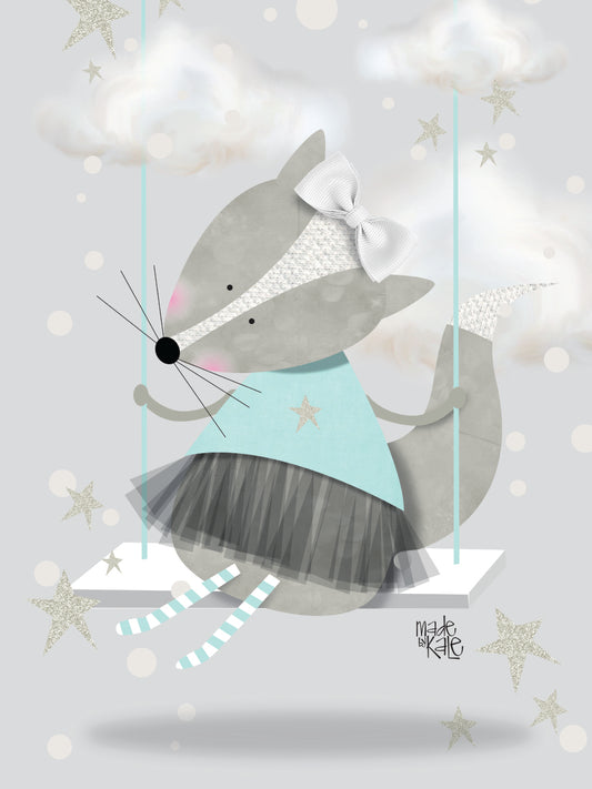 Blue fox swing