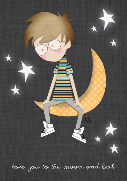 To the moon and back