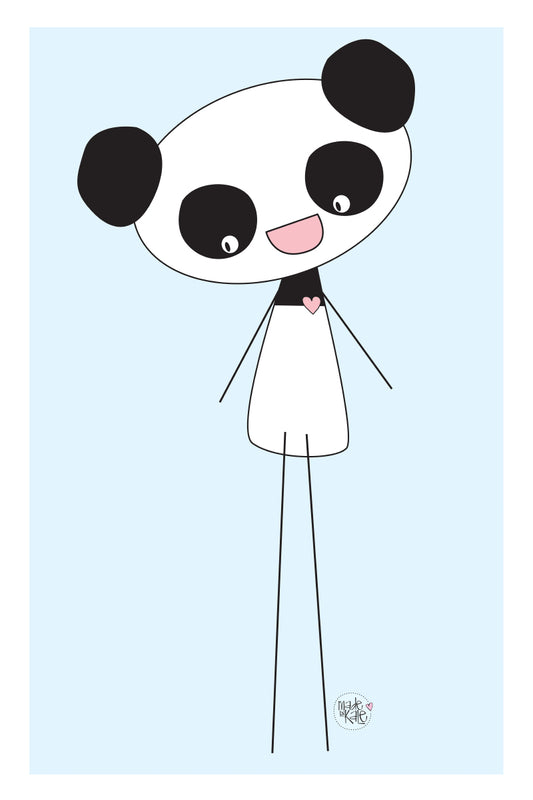 Panda long legs
