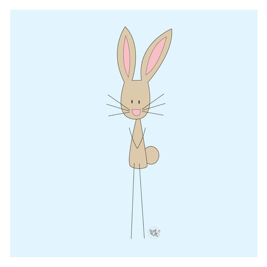 Blue rabbit