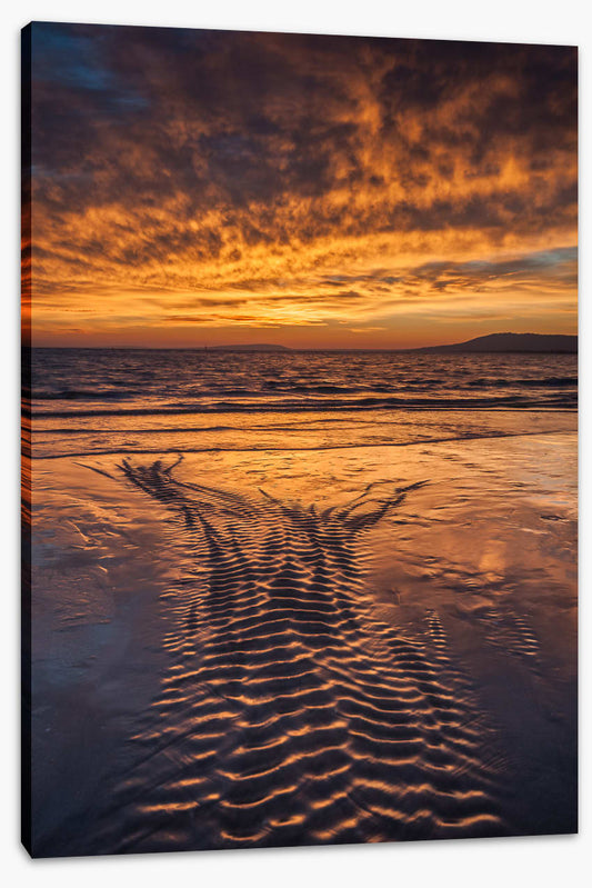 Ripples in the sand