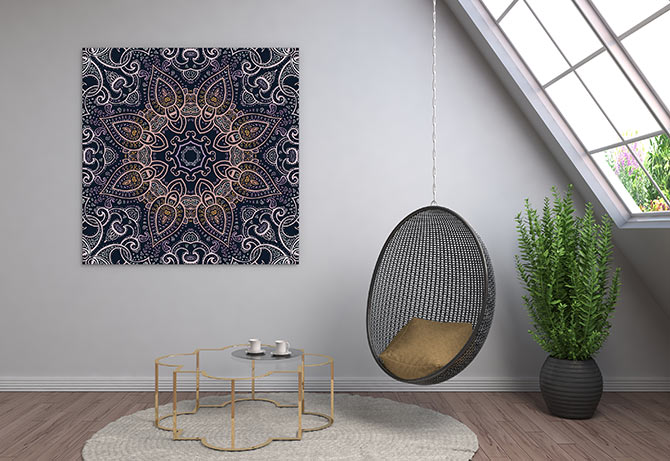Vintage mandala
