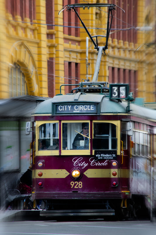 Flinders tram