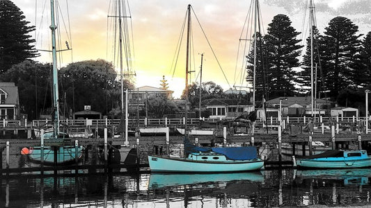 Port Fairy harbour