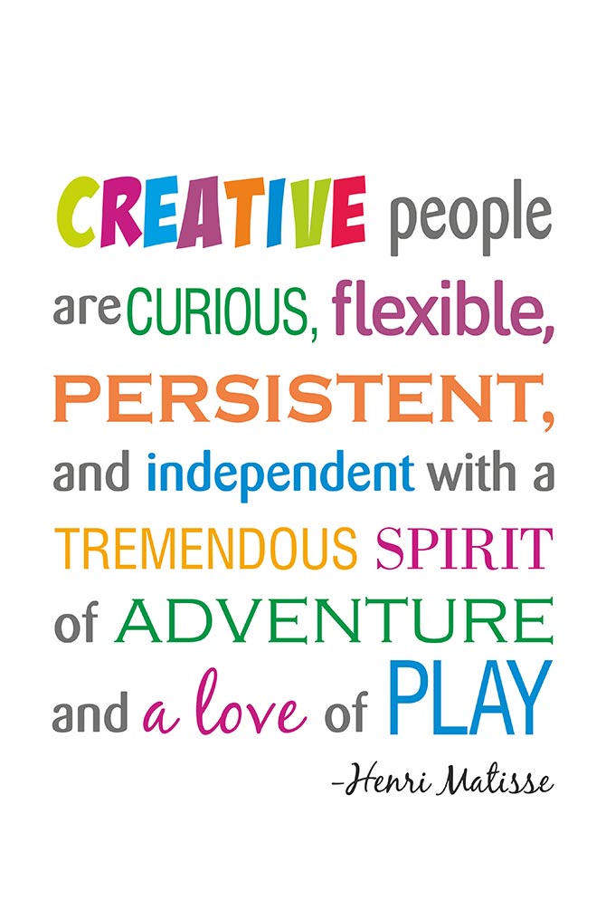Creative people