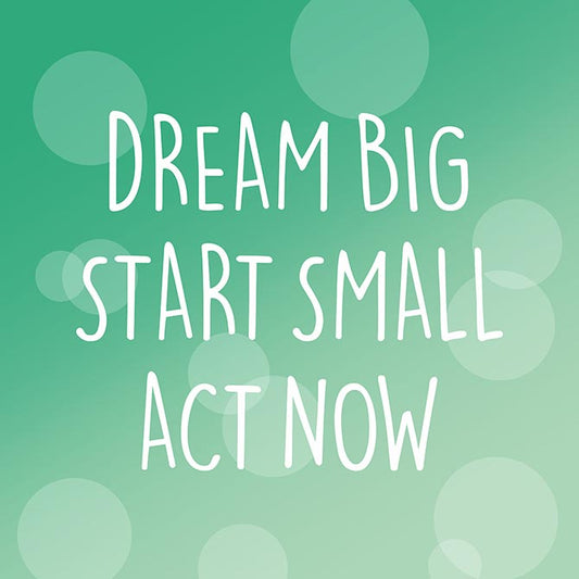 Start small