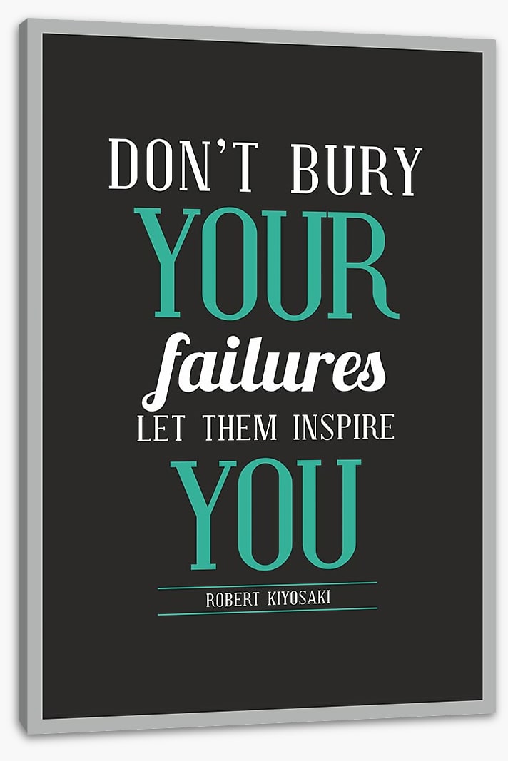 Don't bury your failures