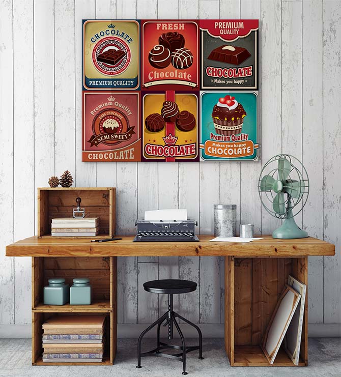 Vintage chocolate