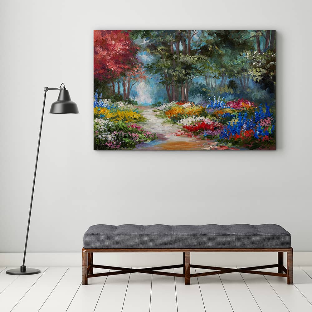 Flowers in the forest