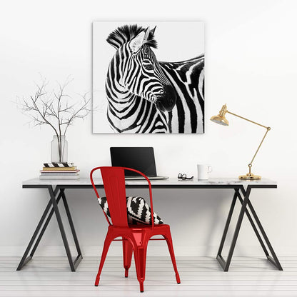 Up close and zebra