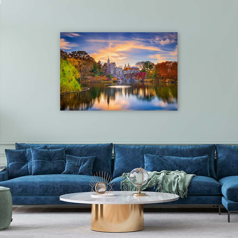 Belvedere Castle in Fall