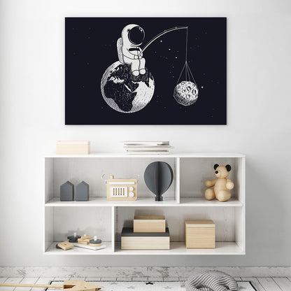 Catching the moon