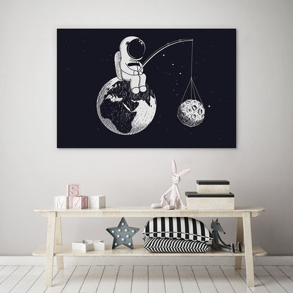 Catching the moon