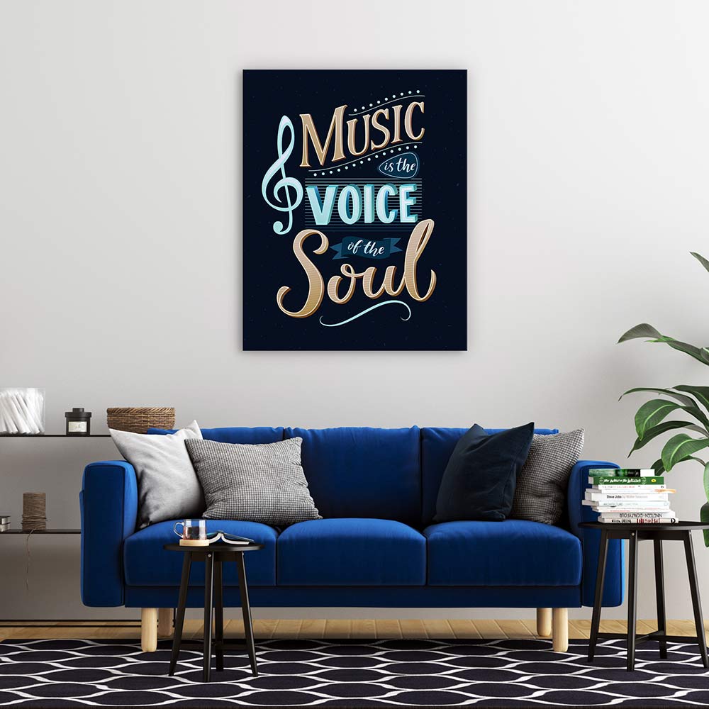 Music is the voice