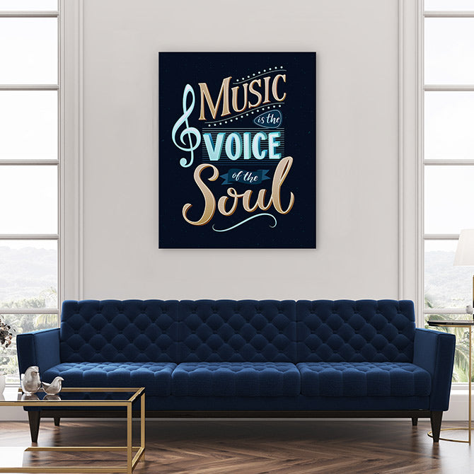 Music is the voice