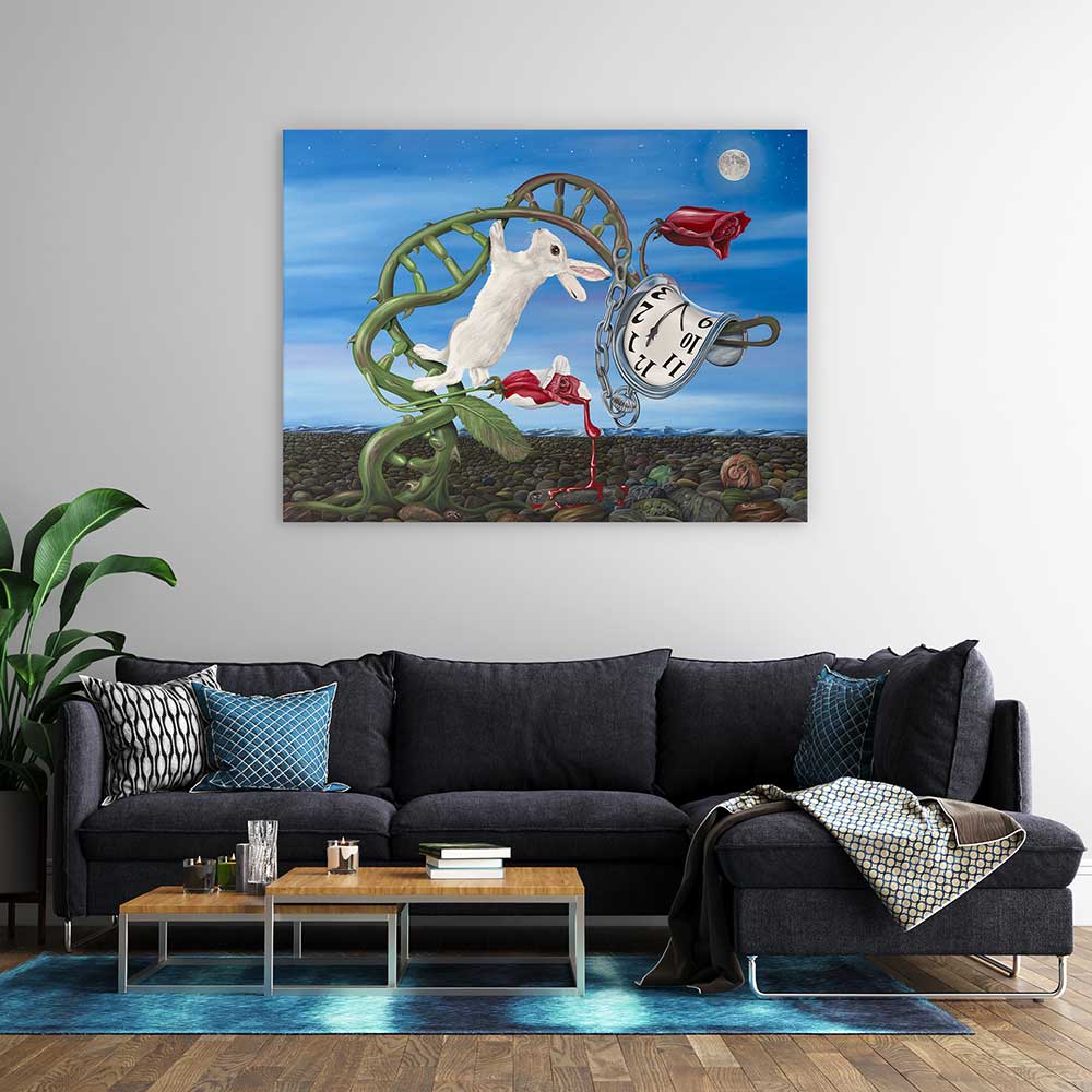 Alice meets Dali