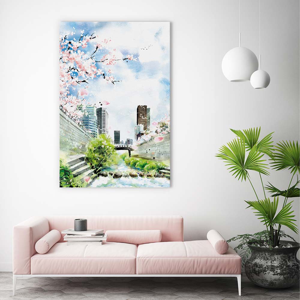 Downtown spring