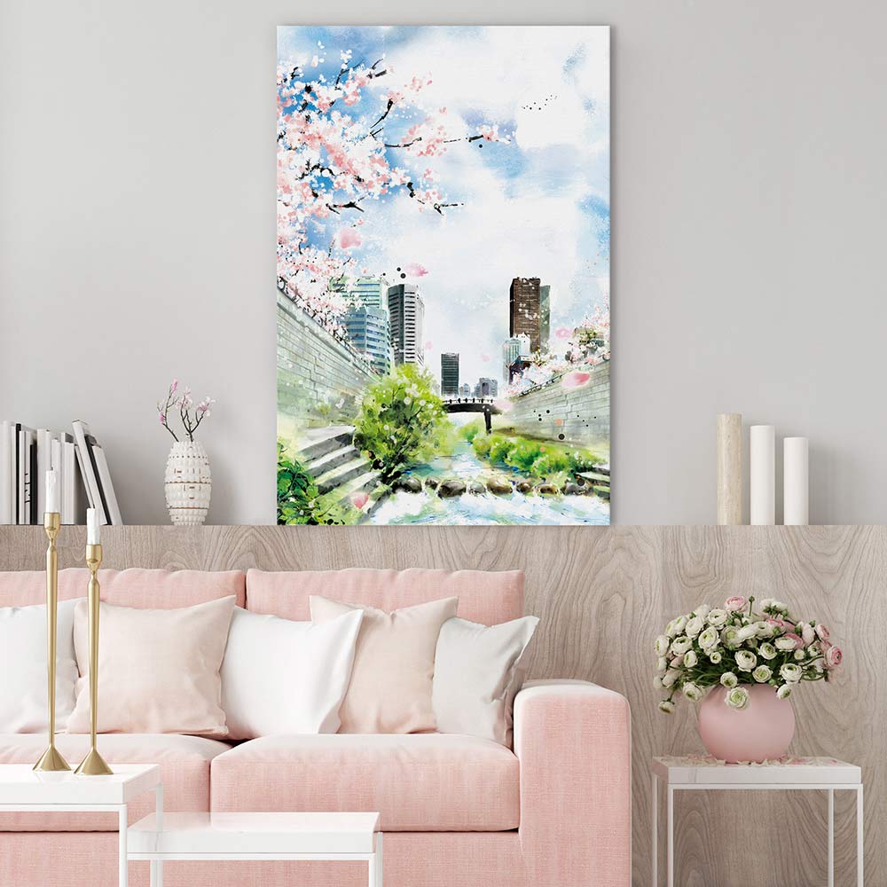 Downtown spring