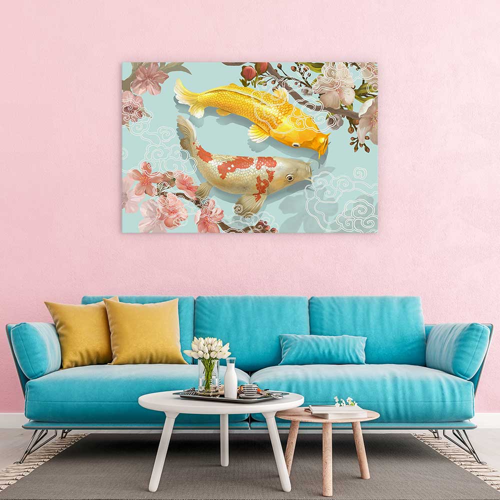 Blossom pool koi